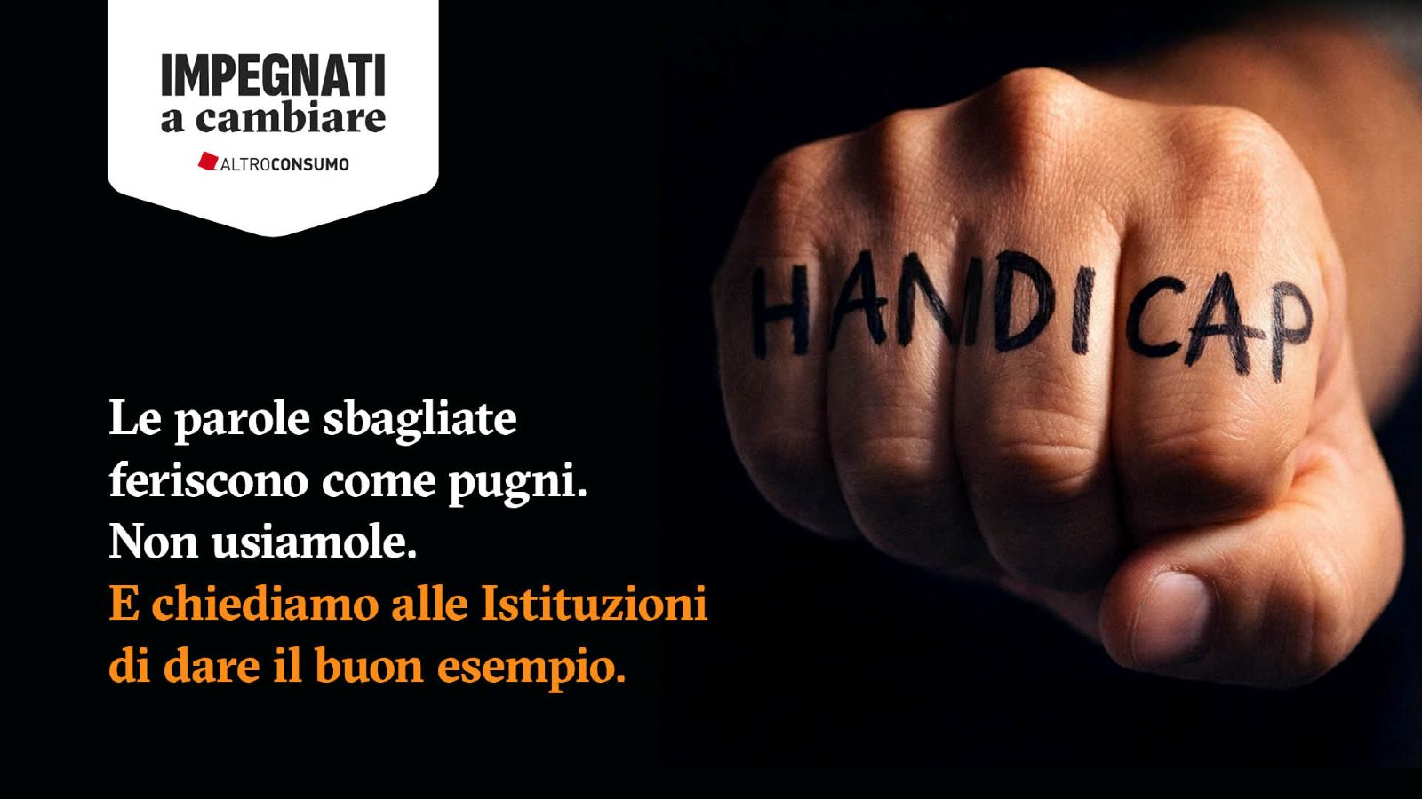 campagna le parole contano