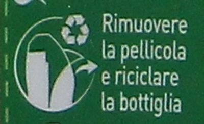 separare etichetta flacone